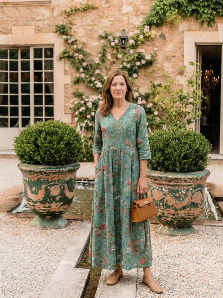 Camille | Floral Meadow Maxi